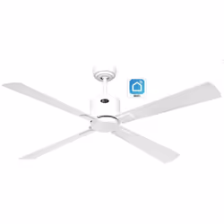 CasaFan ECO NEO III 132 WiFi, ventilatore da soffitto a risparmio energetico con WiFi, Ø 132 cm, alloggiamento in acciaio lac ...