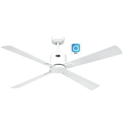 Casafan - eco neo iii 132, Ventilatore Bianco WiFi senza Luce