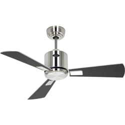 Casafan - eco neo iii 92, Ventilatore senza luce, corpo acciaio spazzolato,