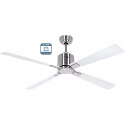 CasaFan ECO NEO III 132 BN 0 - 10 V, ventilatore da soffitto a risparmio energetico, Ø 132 cm, interfaccia 0-10 V, alloggiame ...