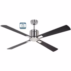 CasaFan ECO NEO III 132 BN 0 - 10 V, ventilatore da soffitto a risparmio energetico, Ø 132 cm, interfaccia 0-10 V, alloggiame ...
