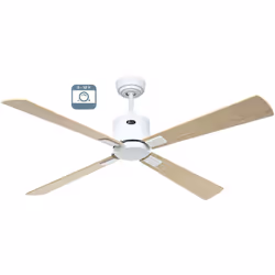 CasaFan ECO NEO III 132 WE 0 - 10 V, ventilatore da soffitto a risparmio energetico, Ø 132 cm, interfaccia 0-10 V, alloggiame ...