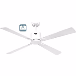 CasaFan ECO NEO III 132 WE 0 - 10 V, ventilatore da soffitto a risparmio energetico, Ø 132 cm, interfaccia 0-10 V, alloggiame ...