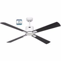 CasaFan ECO NEO III 132 WE 0 - 10 V, ventilatore da soffitto a risparmio energetico, Ø 132 cm, interfaccia 0-10 V, alloggiame ...