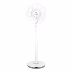 CasaFan Airos Eco SV35 WE, Ventilatore domestico con pale, Bianco, Pavimento, 1000 Giri/min, 32,5 cm, 90°