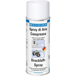 Weicon - Spray Aria Compressa, 400 ml, bomboletta ad aria compressa incluso tubicino di spruzzatura, pulizia a secco e senza contatto