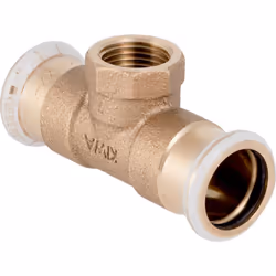 Geberit 61395, Connettore per tubo, 3/4", Rame