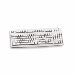 CHERRY G83-6105, Cablato, USB, QWERTY, Grigio