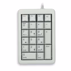 CHERRY G84-4700 tastierino numerico Laptop/PC USB Grigio - Vista aggiuntiva 2
