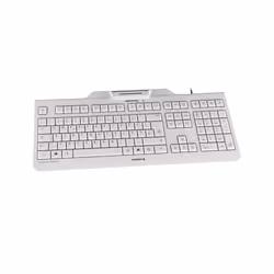 CHERRY KC 1000 SC tastiera Ufficio USB QWERTZ Tedesco Grigio - Vista aggiuntiva 4