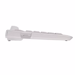 CHERRY KC 1000 SC tastiera Ufficio USB QWERTY Inglese UK Grigio