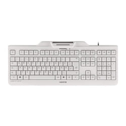 CHERRY KC 1000 SC tastiera USB Svizzere Grigio