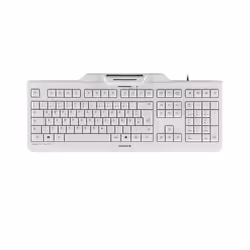 CHERRY KC 1000 SC, Full-size (100%), Cablato, USB, QWERTY, Nero