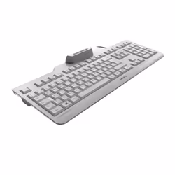 CHERRY SECURE BOARD 1.0 tastiera Ufficio USB QWERTZ Tedesco Grigio