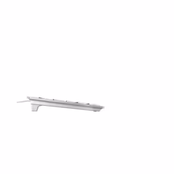 CHERRY KC 6000 SLIM FOR MAC tastiera Ufficio USB QWERTY Nordic Argento