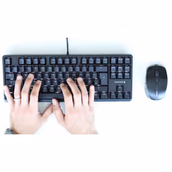 CHERRY G80-3000N RGB TKL tastiera Universale USB QWERTZ Tedesco Nero - Vista aggiuntiva 8