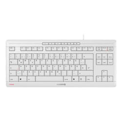 CHERRY STREAM KEYBOARD TKL tastiera Universale USB QWERTZ Tedesco Bianco