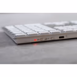 CHERRY KW 9100 SLIM FOR MAC tastiera Universale USB + Bluetooth QWERTZ Tedesco Argento - Vista aggiuntiva 4
