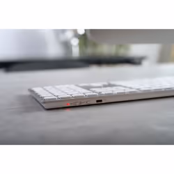 CHERRY KW 9100 SLIM FOR MAC tastiera Universale USB + Bluetooth QWERTZ Tedesco Argento - Vista aggiuntiva 5