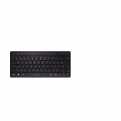 CHERRY KW 9200 MINI tastiera Universale USB + RF Wireless + Bluetooth AZERTY Belga Nero - Vista aggiuntiva 5