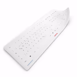 CHERRY 61510017, Protezione per tastiera, Silicone, 463 mm, 164 mm, 100 g, Grigio