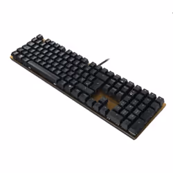 CHERRY KC 200 MX tastiera Universale USB QWERTY Inglese Nero, Bronzo - Vista aggiuntiva 2