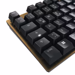 CHERRY KC 200 MX tastiera Universale USB QWERTY Inglese Nero, Bronzo - Vista aggiuntiva 5
