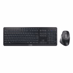 CHERRY Stream desktop ultimate tastiera Mouse incluso Casa/ufficio USB + RF Wireless + Bluetooth QWERTZ Tedesco Nero - Vista aggiuntiva 2