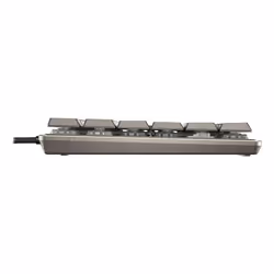 CHERRY KC 500 MX LP tastiera Casa/ufficio USB QWERTZ Tedesco Grigio - Vista aggiuntiva 4