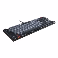 CHERRY KC 500 MX LP TKL tastiera Casa/ufficio USB QWERTZ Tedesco Nero, Grigio - Vista aggiuntiva 4