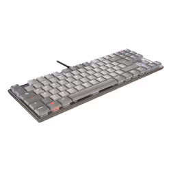 CHERRY KC 500 MX LP TKL tastiera Casa/ufficio USB QWERTZ Tedesco Grigio - Vista aggiuntiva 2