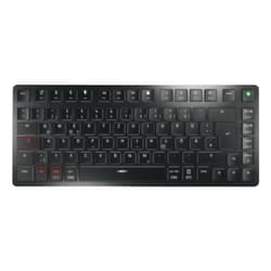 CHERRY KW X ULP 2.0 MINI tastiera Casa/ufficio USB + RF Wireless + Bluetooth QWERTZ Tedesco Nero