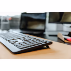 CHERRY KW 3000 tastiera Universale RF Wireless QWERTY Portoghese Nero - Vista aggiuntiva 4