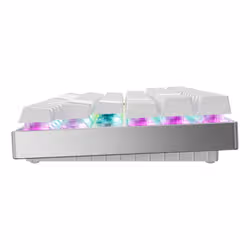 CHERRY MX 8.2 Pro TMR Wireless tastiera Gaming USB + RF Wireless + Bluetooth QWERTY US International Argento, Bianco - Vista aggiuntiva 4