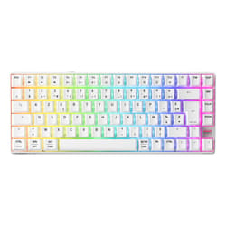 CHERRY XTRFY K33 Compact Wireless tastiera Gaming USB + RF Wireless + Bluetooth AZERTY Francese Bianco