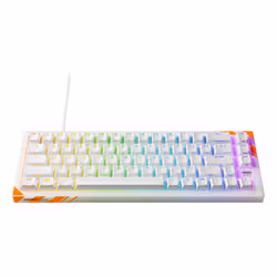 CHERRY K5 PRO TMR COMPACT tastiera Gaming USB QWERTY Inglese US Arancione, Bianco - Vista aggiuntiva 2