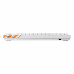 CHERRY K5 PRO TMR COMPACT tastiera Gaming USB QWERTY Inglese US Arancione, Bianco - Vista aggiuntiva 3