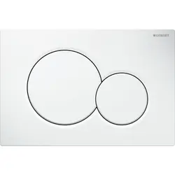 Placca di comando Geberit Sigma 01 Bianca