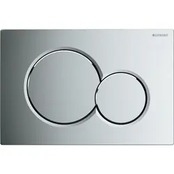 Placca di comando Geberit Sigma 01 Cromata