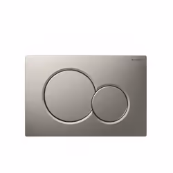 GEBERIT placca di comando sigma01 per risciacquo a due quantità finitura cromo satinato 115.770.46.5. CARATTERISTICHE TECNICH ...