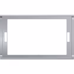 Geberit 115.623.21.1, Piastra a filo, Cromo, Geberit, 257 mm, 55 mm, 157 mm
