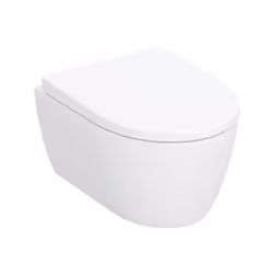 Geberit iCon 1 set per WC sospeso Lavaggio a filo forma chiusa per cassette a scomparsa Adatto per linstallazione in bagni di ...