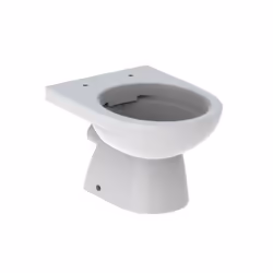 WC a colonna Geberit Renova Nr.1 per il lavaggio a pavimento senza bordo volume pieno 6/5 l scarico orizzontale forma parzial ...