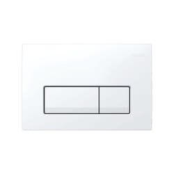 Plaque de fixation Geberit Delta50 pour rinçage à 2 quantités,