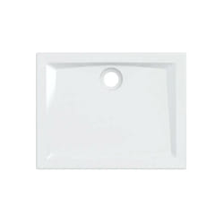 Piatto doccia rettangolare 90X70 H.6 cm. tipo 60 bianco in gres fine porcellanato 550.053.00.1 - Geberit