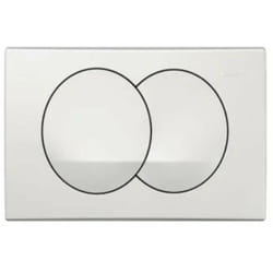 Delta - Placca di comando, bianco 115.100.11.5 - Geberit