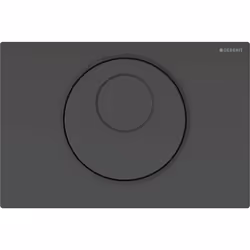 Geberit 115.890.DW.6, Piastra a filo, Nero, Geberit, 246 mm, 15 mm, 164 mm