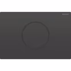 Geberit 115.906.DW.6, Piastra a filo, Nero, Geberit, 246 mm, 15 mm, 164 mm
