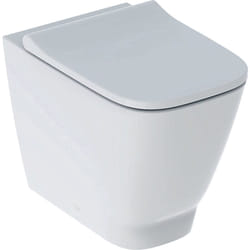 Smyle Square wc a Pavimento con fissaggio nascosto Rimfree Bianco 500.829.00.1 - Geberit