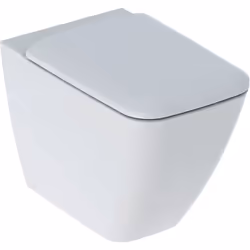 Geberit WC a Pavimento iCon Square con fissaggio nascosto Rimfree e chiusura ammortizzata | codice 500.825.00.1 Il WC Geberit ...